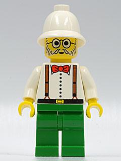 LEGO Minifigure-Dr. Charles Lightning-Adventurers: Desert-ADV006-Creative Brick Builders
